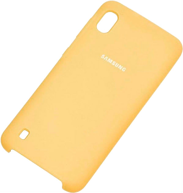 

Чехол-накладка Silicone Cover для Samsung Galaxy M01/ Galaxy A01 (желтый), Чехол-накладка noname Silicone Cover для Samsung Galaxy M01 SM-M015F/ Galaxy A01 SM-A015F/DS