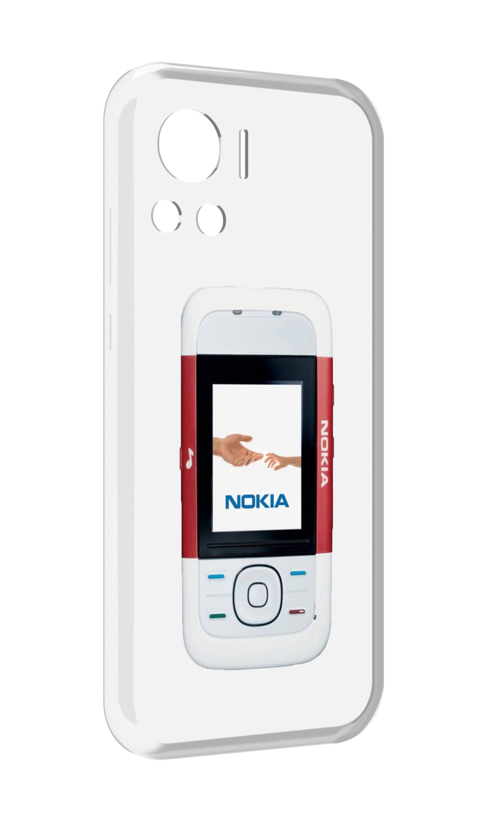 

Чехол MyPads старая нокия для Motorola Edge 30 Ultra, Прозрачный, Tocco