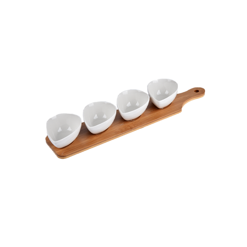

Набор сервировочный Home Collection Bamboo Paradise Бамбуковый рай 40х8см 5 пр., Разноцветный