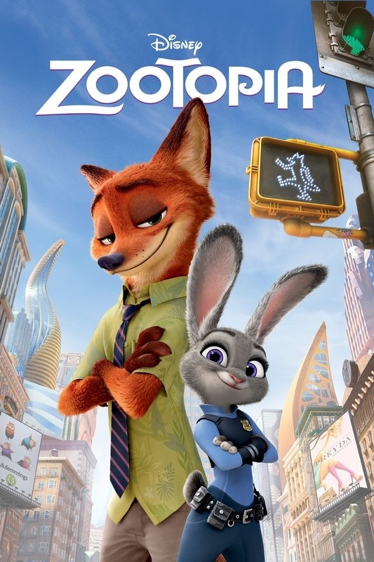 

Постер к мультфильму "Зверополис" (Zootopia) A3