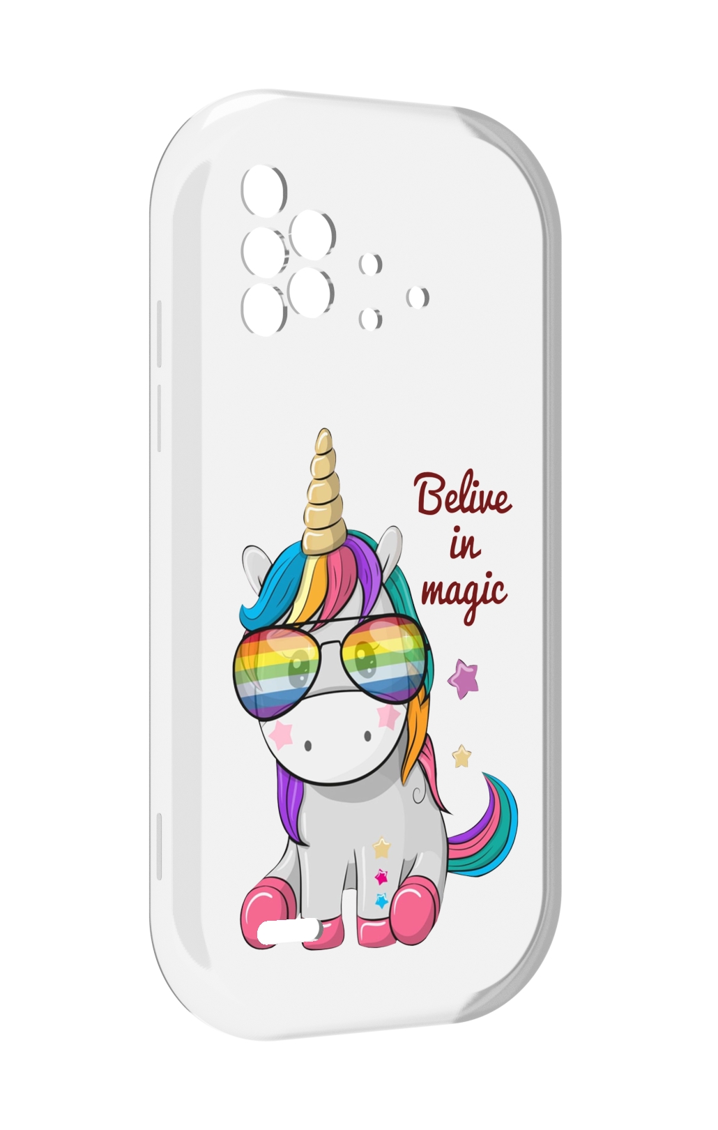 

Чехол MyPads верю-в-магию детский для UMIDIGI Bison X10 / X10 Pro, Прозрачный, Tocco