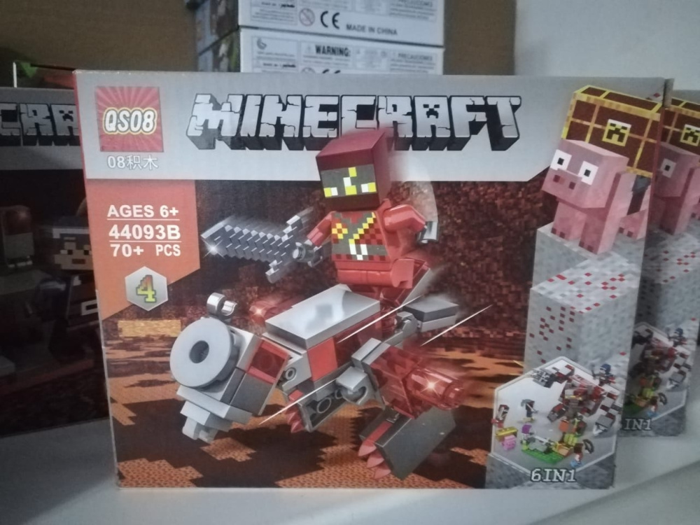 

Конструктор Minecraft - Нижний мир: Демоническая птица (70 деталей), Minecraft