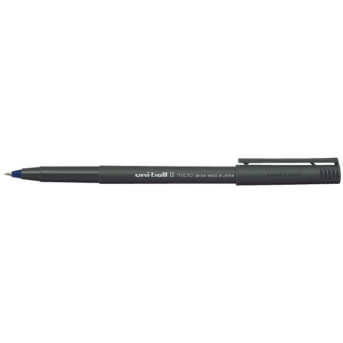

Набор роллеров Uni-Ball II Micro UB-104, синий, 0.5 мм. 3 шт., в блистере