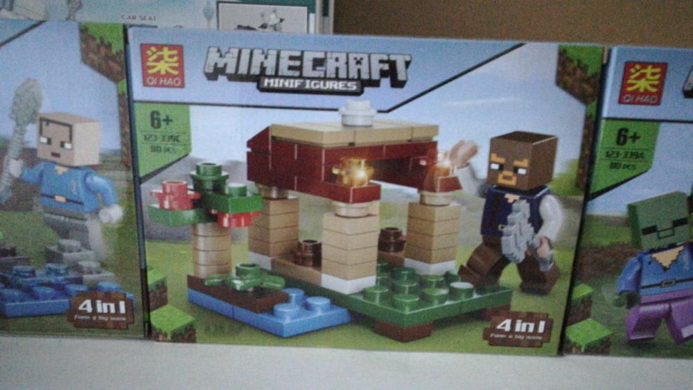 

Конструктор Minecraft - Строительство (80 деталей), Minecraft
