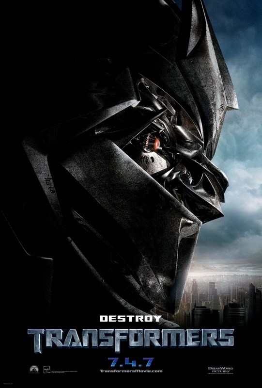 

Постер к фильму "Трансформеры" (Transformers) Оригинальный 68,6x101,6 см