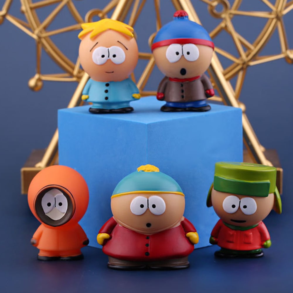 фото Набор фигурок south park южный парк (5 в 1, 6 см) starfriend