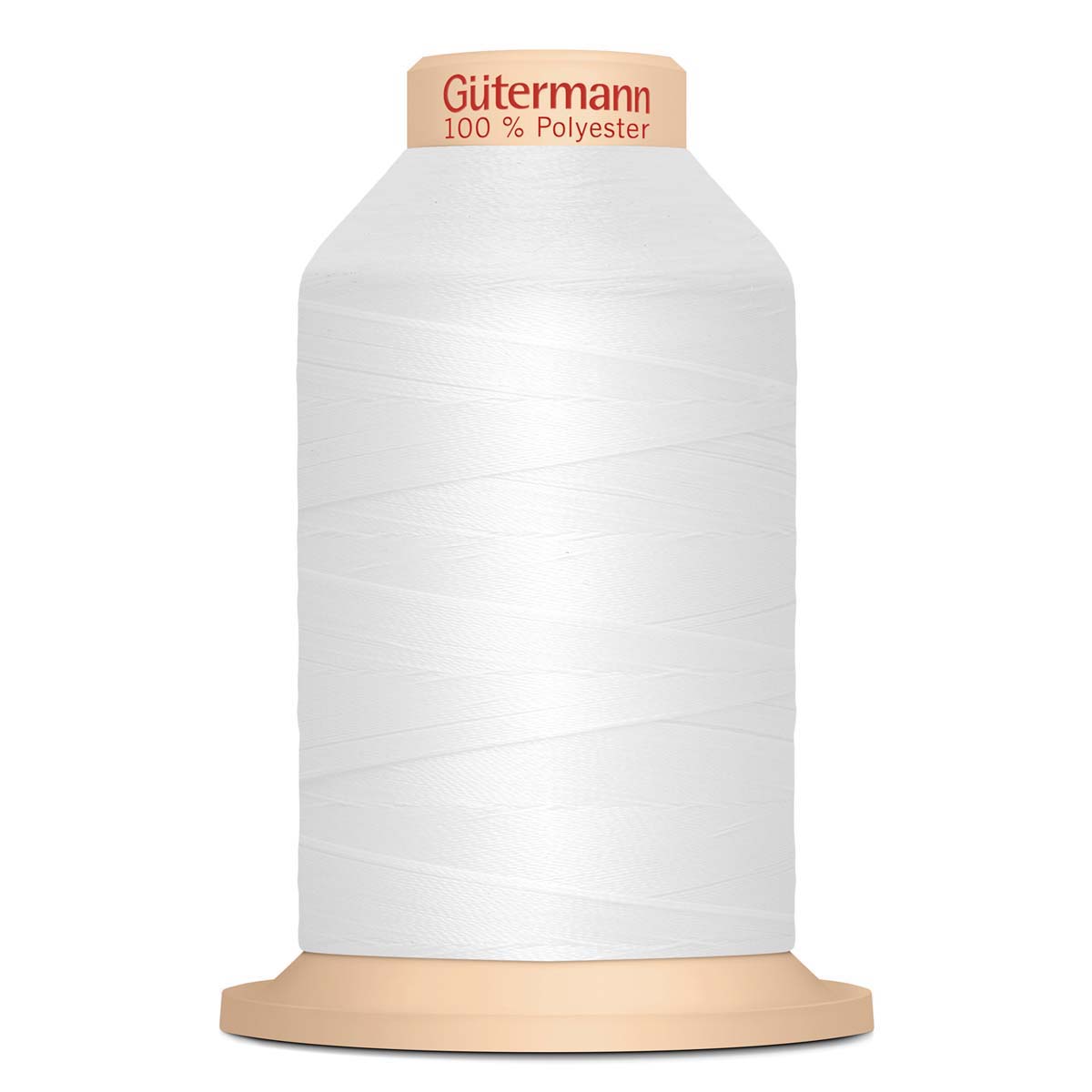 

14 Нить Tera 180/2000 м оверлочная, 100% полиэстер Gutermann 735884 (800 белый)