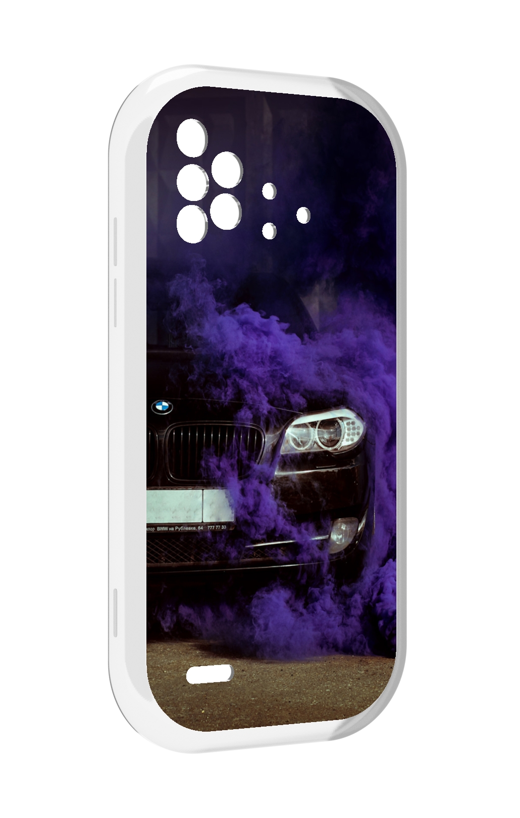 

Чехол MyPads бмв-с-фиолетовым-дымом мужской для UMIDIGI Bison X10 / X10 Pro, Прозрачный, Tocco