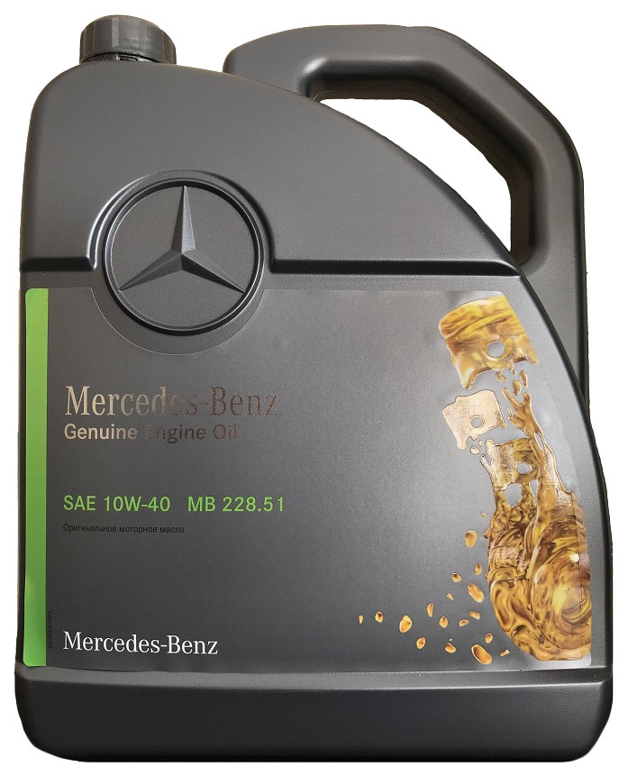 Моторное масло Mercedes-Benz органическое 10w40 5л