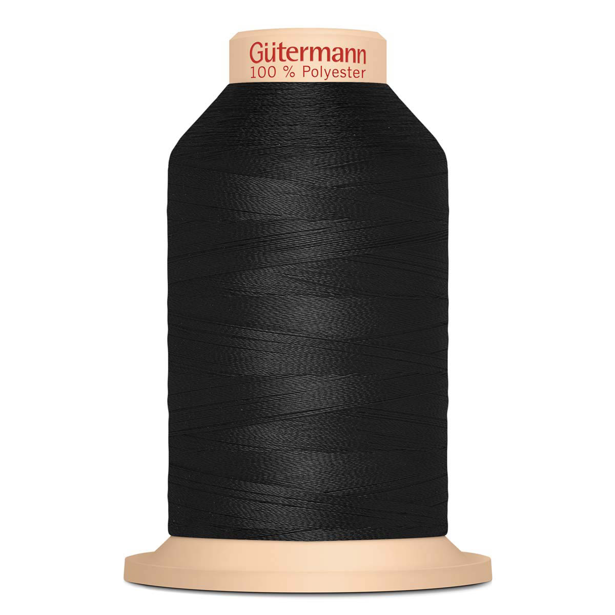 

14 Нить Tera 180/2000 м оверлочная, 100% полиэстер Gutermann 735884 (000 черный)