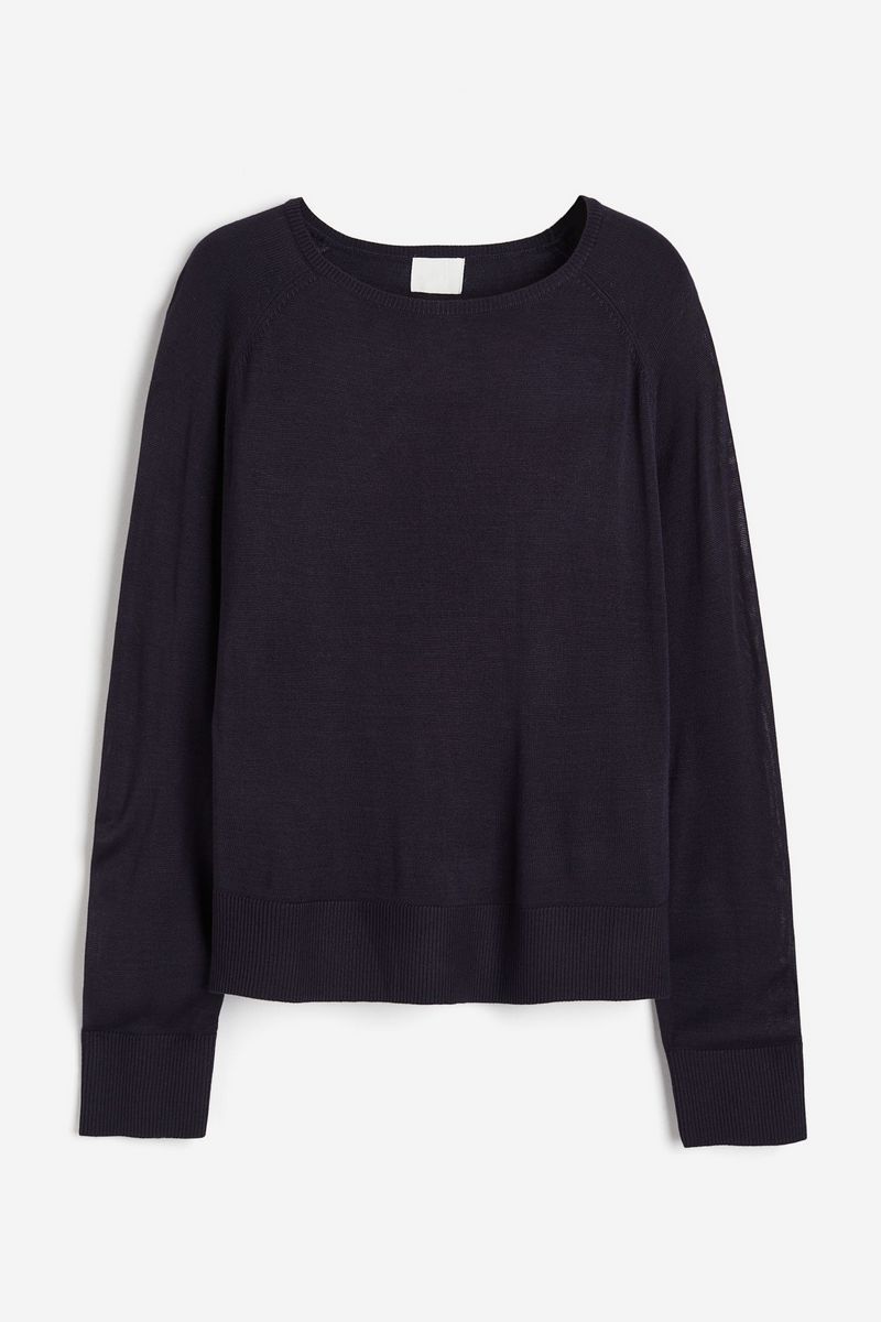 

Джемпер женский H&M 1215703 синий S, 1215703