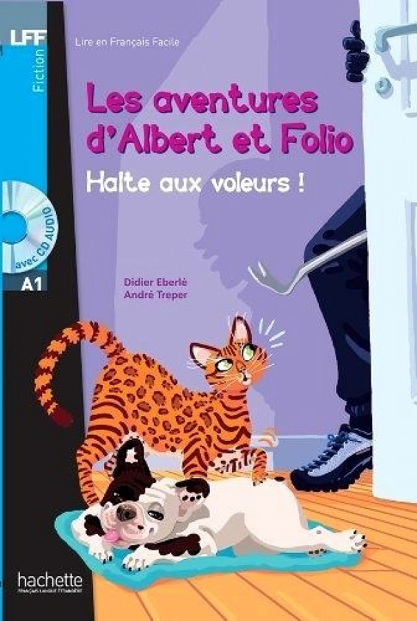 

Книга LFF A1 - Albert et Folio - Halte aux voleurs ! + CD Audio