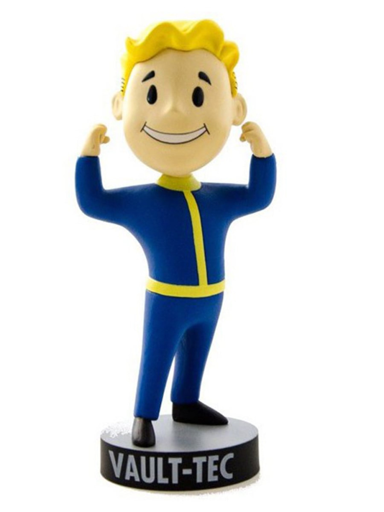 

Фигурка Fallout Волт-Бой-силач (головотряс, 13 см), Fallout
