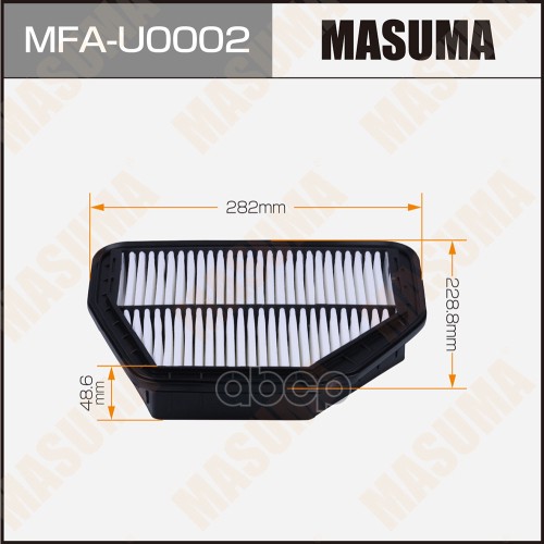 

Фильтр воздушный CHEVROLET CAPTIVA 07- MASUMA MFA-U0002