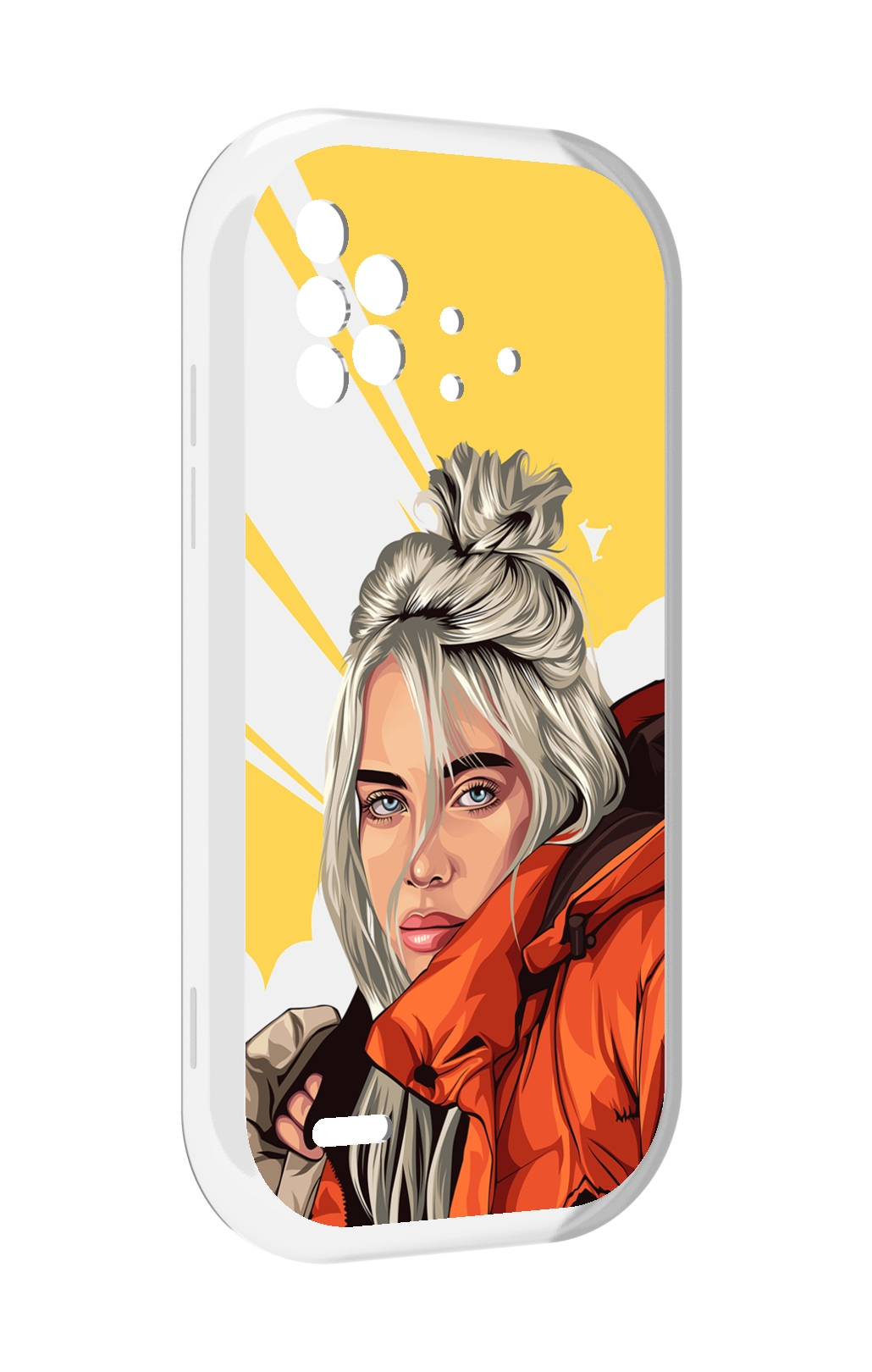 

Чехол MyPads билли-айлиш-в-куртке для UMIDIGI Bison X10 / X10 Pro, Прозрачный, Tocco