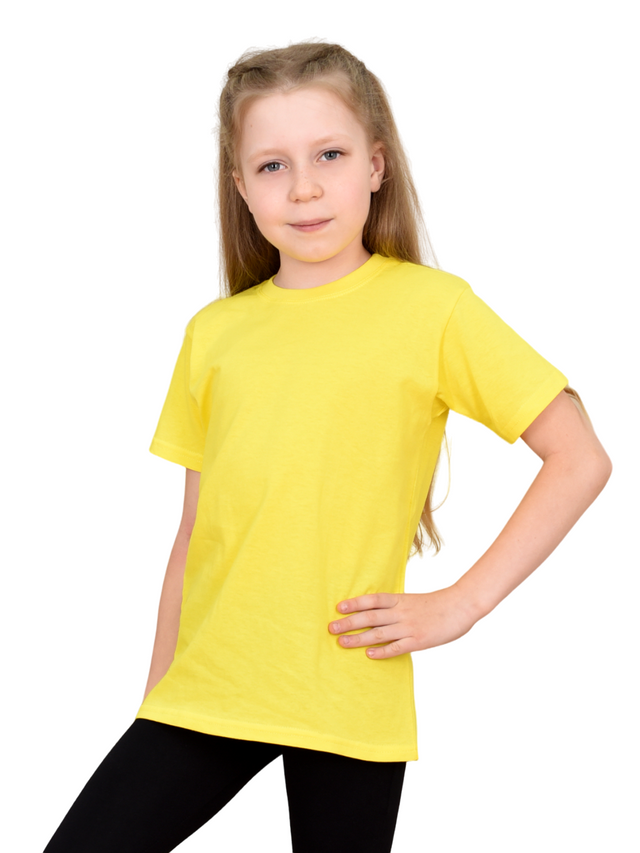 

Футболка для девочек LIDEKO kids Д35-16-Б цв. желтый р. 122, Д35-16-Б