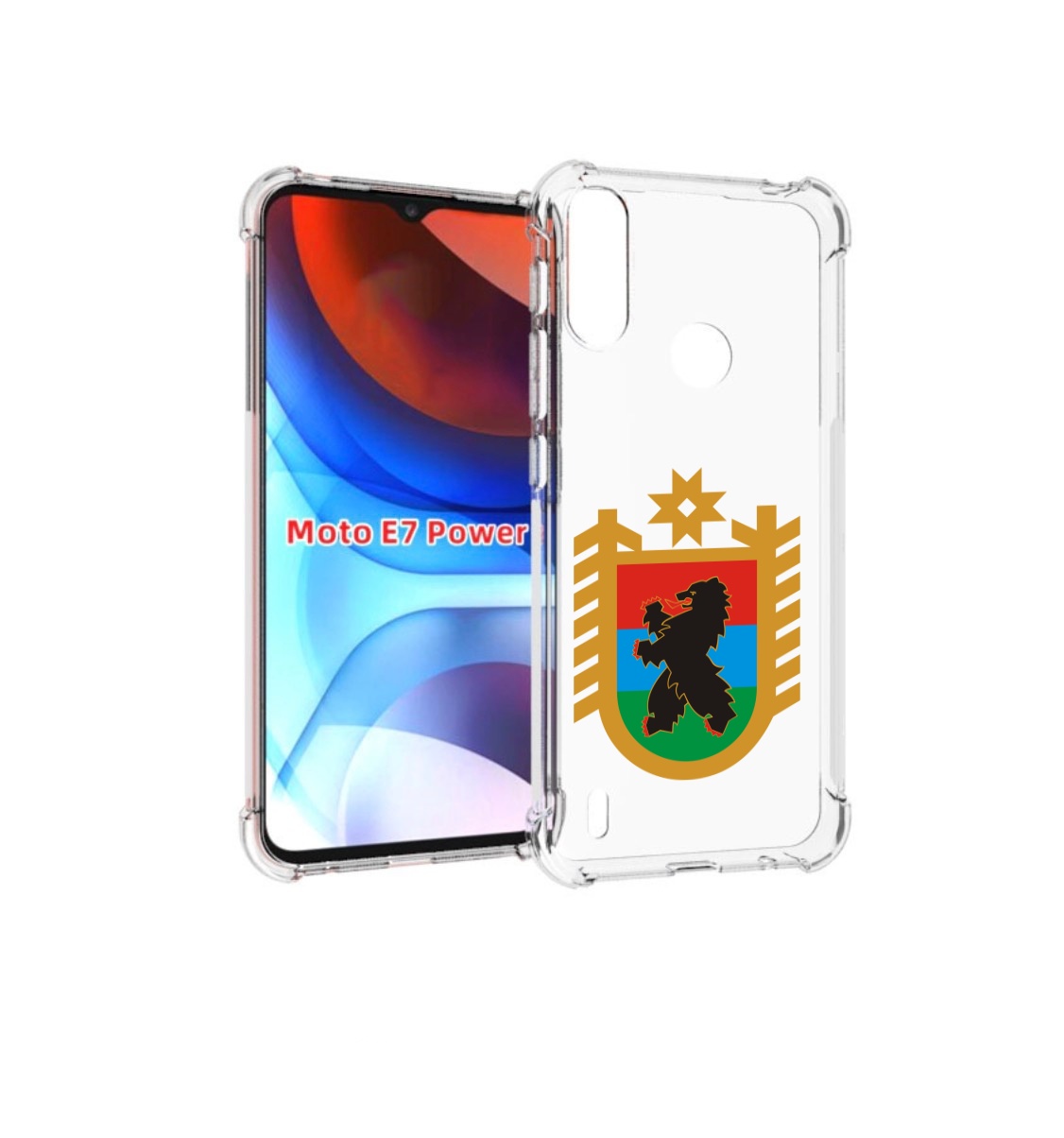 

Чехол MyPads герб-карелия-петрозаводск для Motorola Moto E7 Power, Прозрачный, Tocco