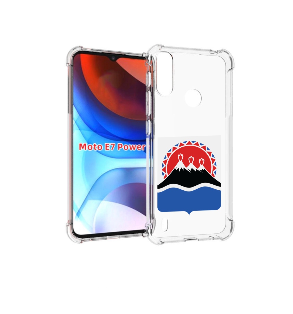 

Чехол MyPads герб-камчатскии-краи для Motorola Moto E7 Power, Прозрачный, Tocco