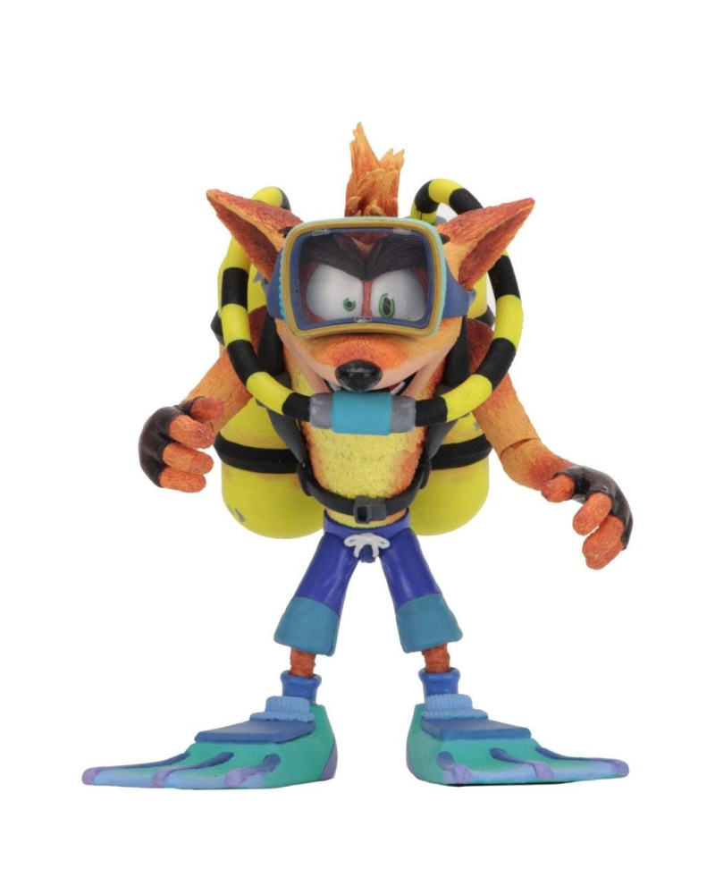 

Фигурка Крэш Бандикут - Аквалангист (15 см), Crash Bandicoot