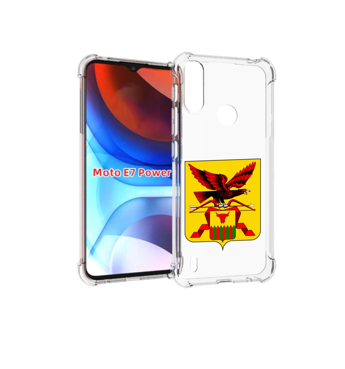 

Чехол MyPads герб-забаикальскии-краи для Motorola Moto E7 Power, Прозрачный, Tocco