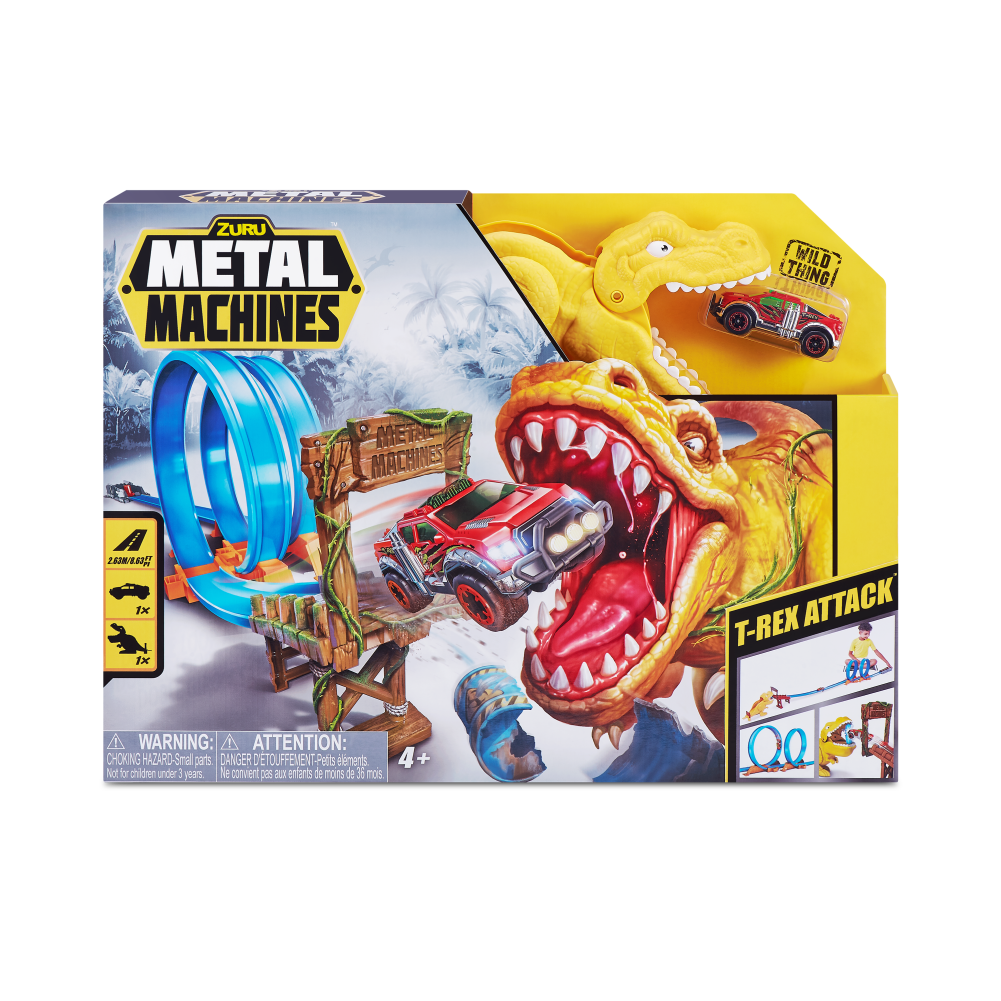 Игровой набор Zuru Трек T-Rex Metal Machines ZURU 6702