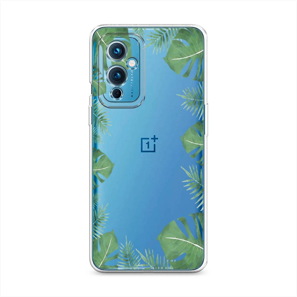 

Чехол Awog на OnePlus 9 LE2110 / ВанПлас 9 LE2110 "Листья папоротника рамка", Разноцветный, 152750-8