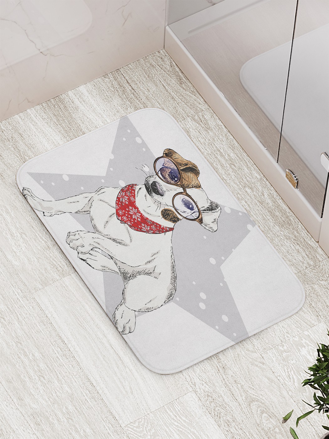 

Коврик противоскользящий для ванной, сауны, бассейна, 77х52 см bath_84065 JoyArty