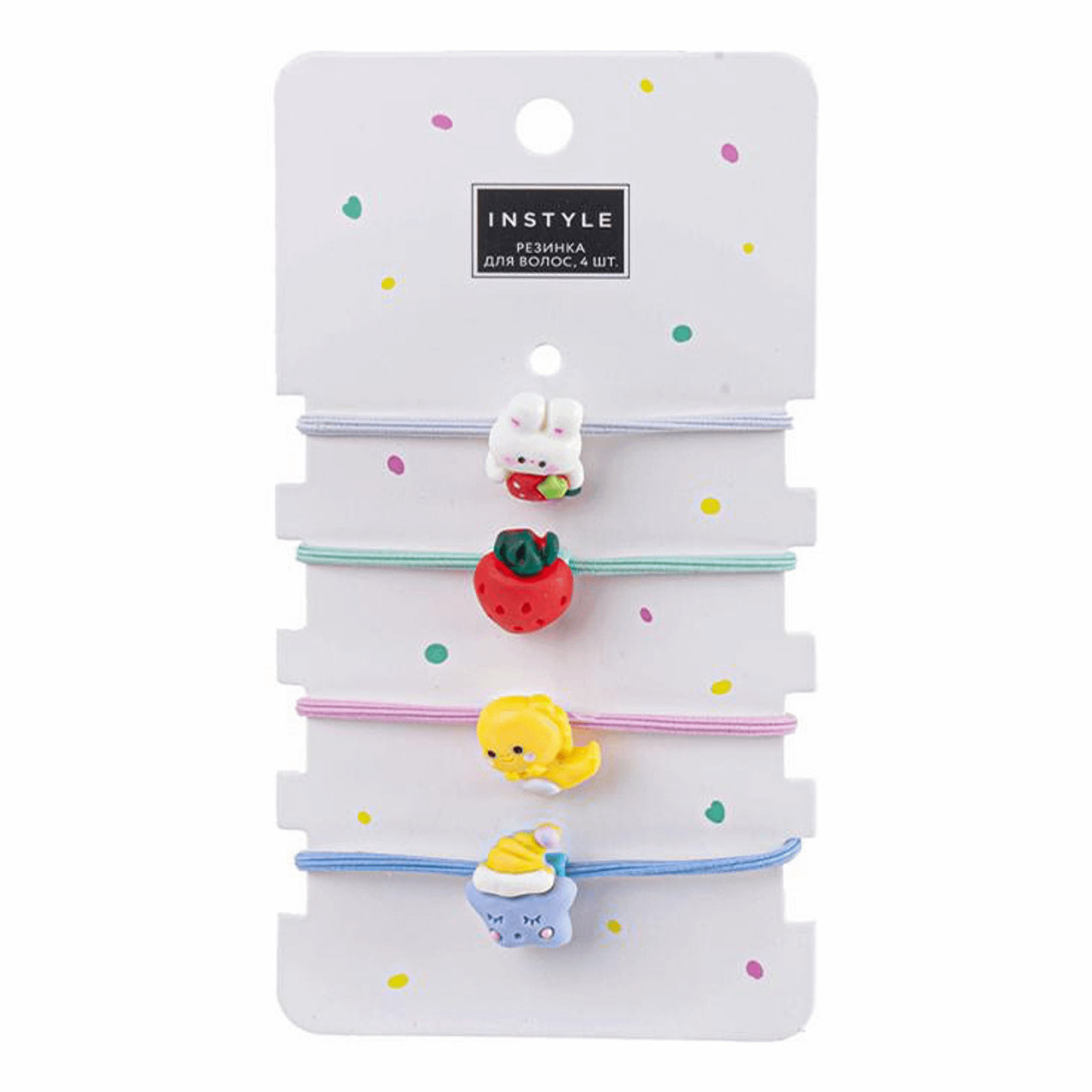 Резинки InStyle 4 шт в ассортименте цвет по наличию 59₽