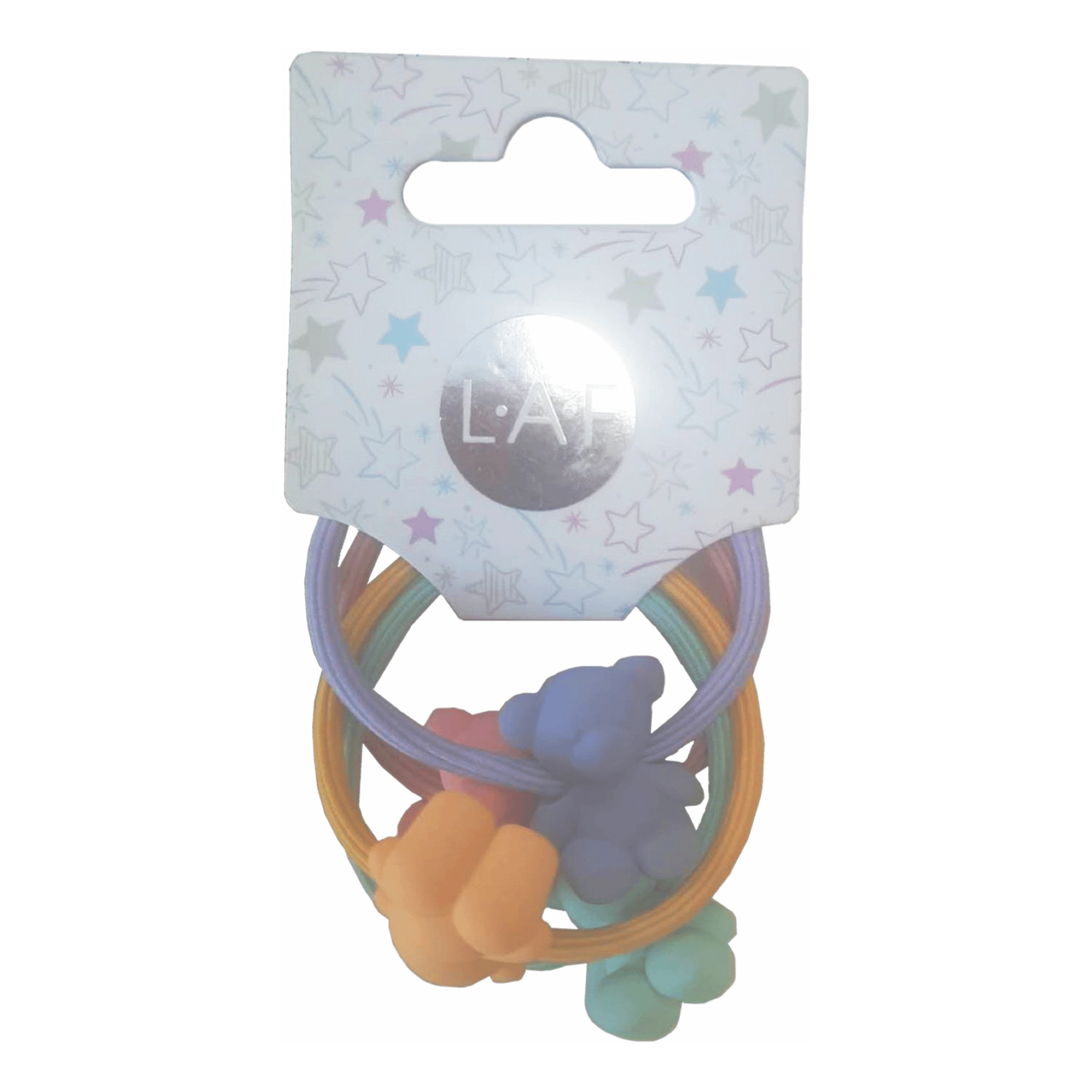 Резинки для волос LAF 4 шт в ассортименте дизайн по наличию 117₽