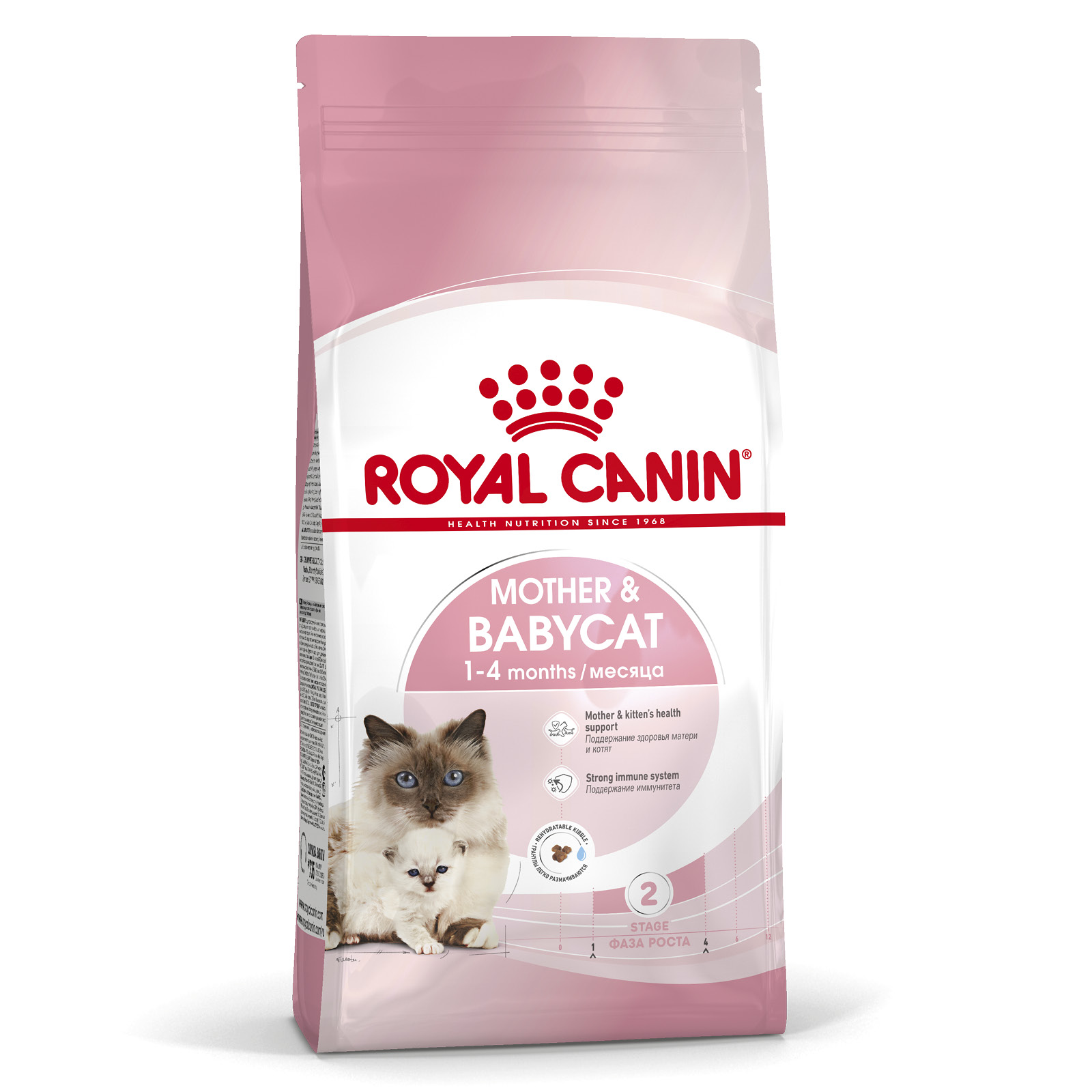 

Сухой корм для котят Royal Canin Mother&Babycat, беременных и кормящих кошек 400 г, Mother&Babycat