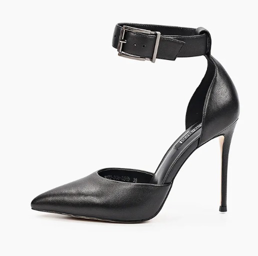 

Туфли женские AIDINI 3122-301-851D черные 35 RU, Черный, 3122-301-851D