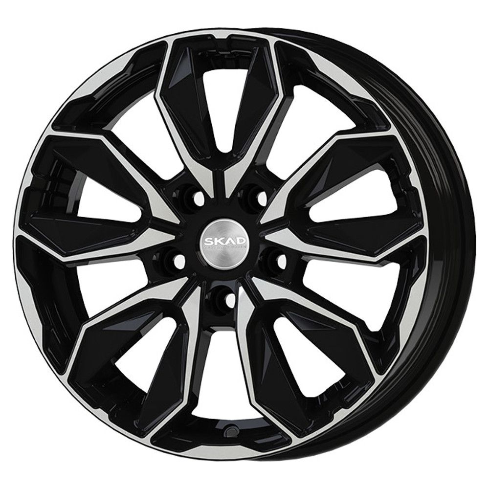 

Колесный диск SKAD Сочи (A) 6xR16 ET45 4*100 D60.1 литой алмаз черный, Сочи