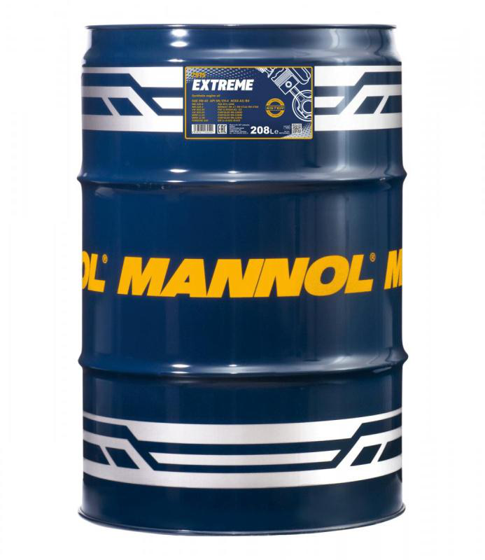 

Масло Mannol 5/40 Extreme Sn/Ch-4 Ester Синтетическое 208 Л MANNOL арт. MN7915-200