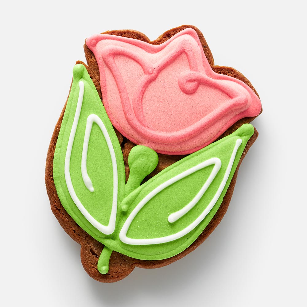 

Имбирно-медовое печенье Самокат, цветок, 60 г