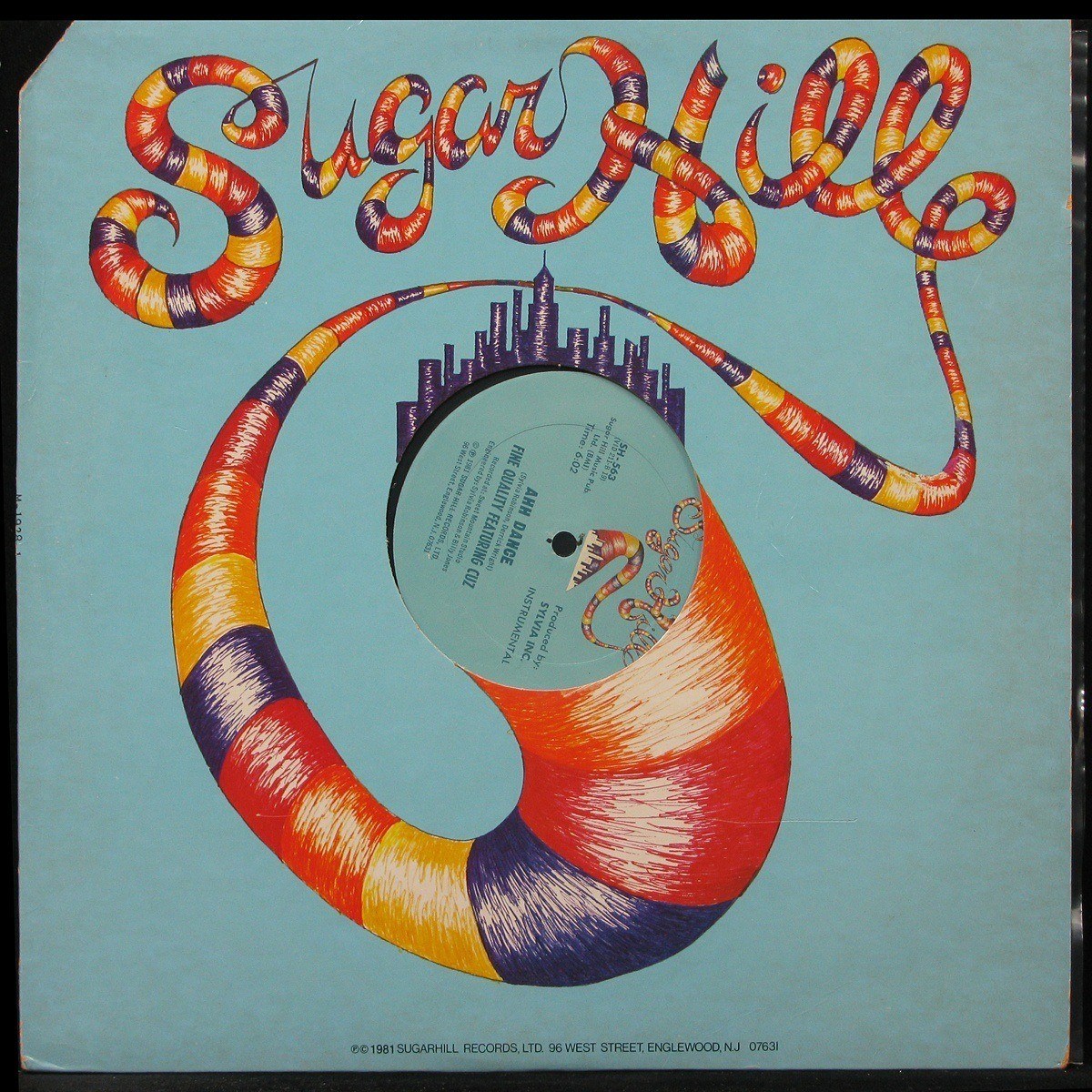 

LP Fine Quality Featuring Cuz - Ahh Dance (maxi) Sugarhill (299236)