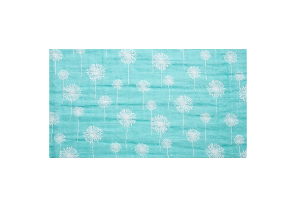 

Марлевка Peppy Embrace Premier Dandelion Aruba 100x125 см 120 г/м2 100% хлопок, Бирюзовый