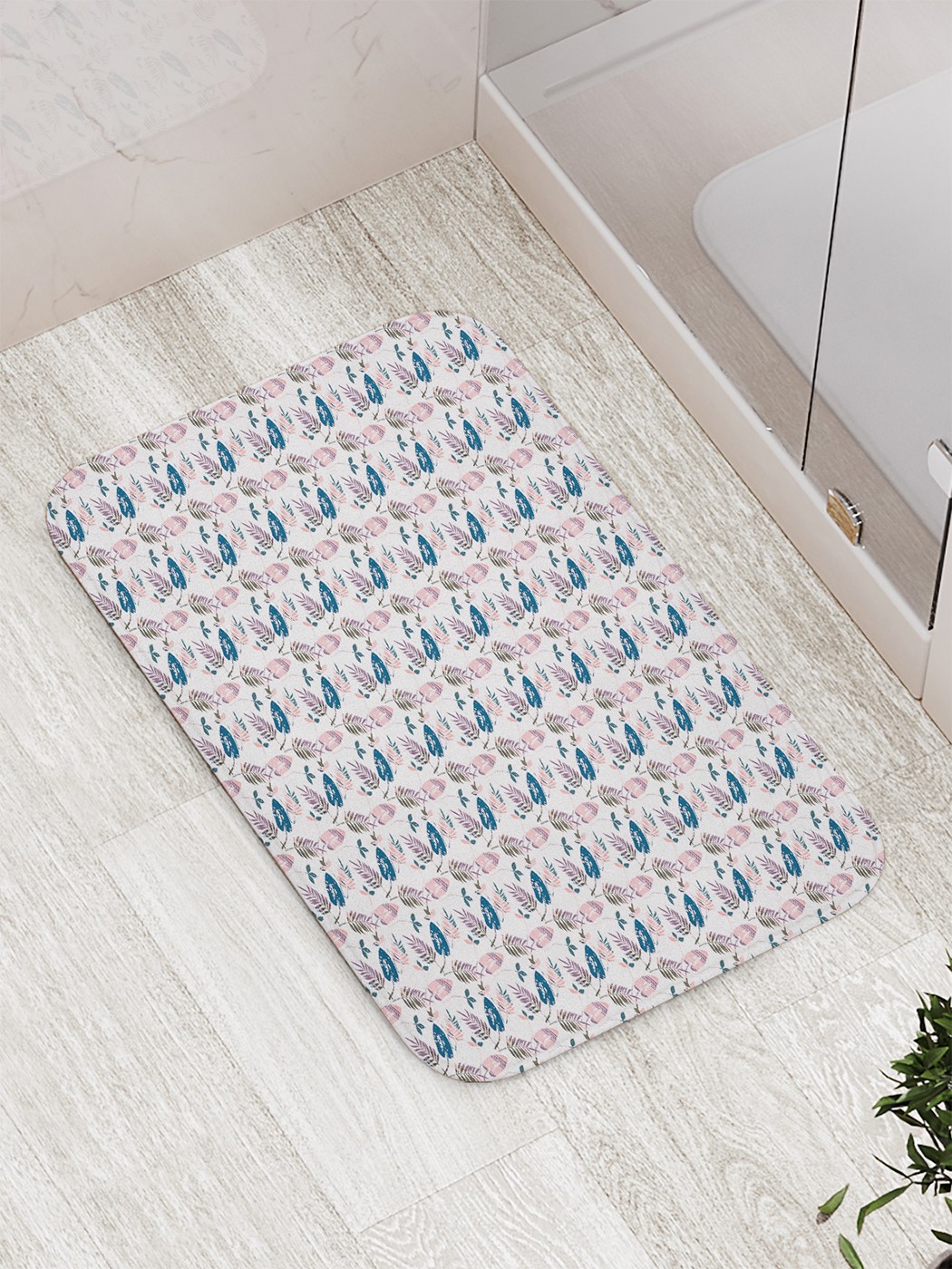 

Коврик противоскользящий для ванной, сауны, бассейна, 77х52 см bath_83832 JoyArty