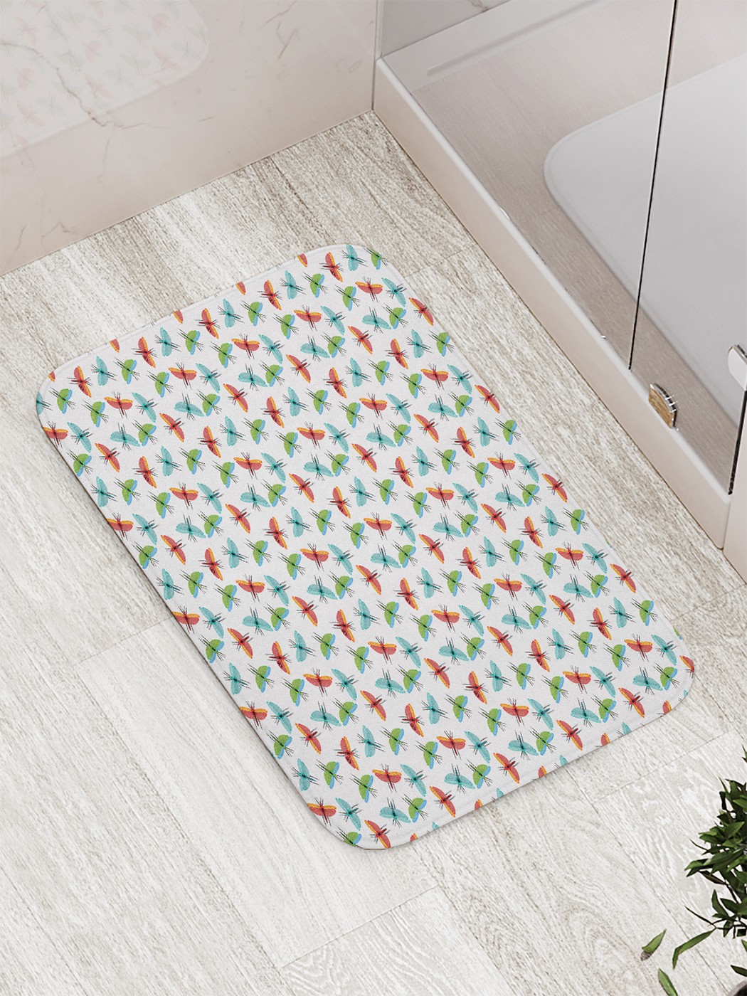 

Коврик противоскользящий для ванной, сауны, бассейна, 77х52 см bath_83829 JoyArty