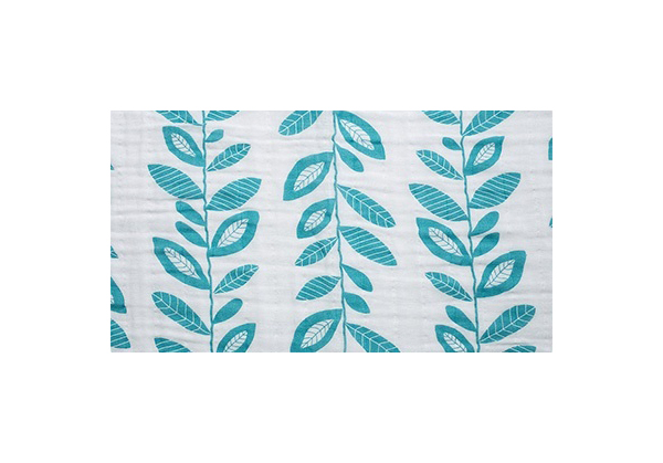 

Марлевка Peppy Embrace Stem To Stem Teal 100x125 см 120 г/м2 100% хлопок, Белый