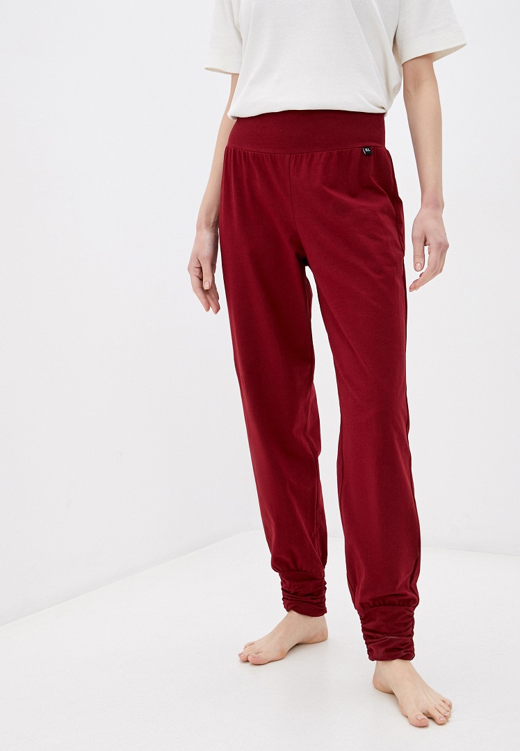 

Брюки женские бордовые Simple collection (бордовый M (46))