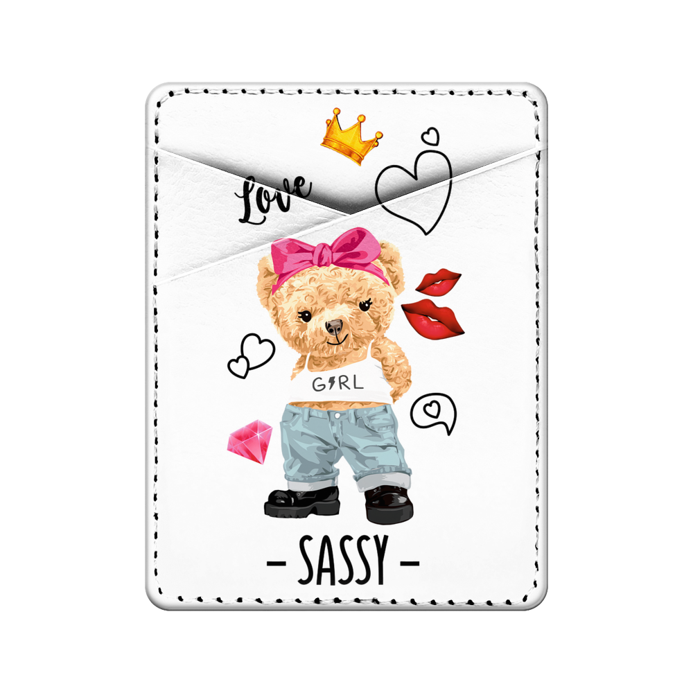 

Картхолдер унисекс Case Place KSHL-6 Sugar Mommy, Голубой;белый;розовый, KSHL-6