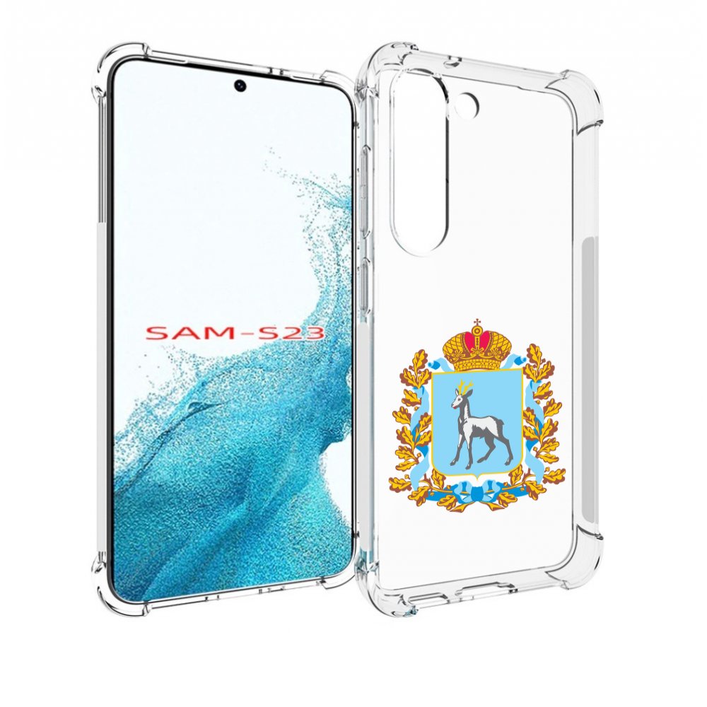 

Чехол MyPads герб-самарская-область для Samsung Galaxy S23, Прозрачный, Tocco