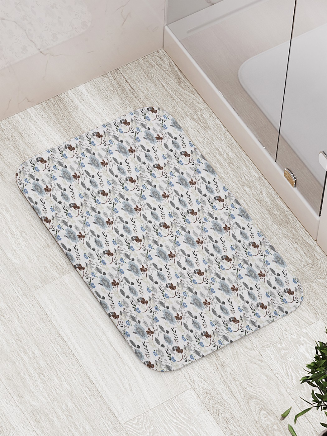 

Коврик противоскользящий для ванной, сауны, бассейна, 77х52 см bath_83772 JoyArty
