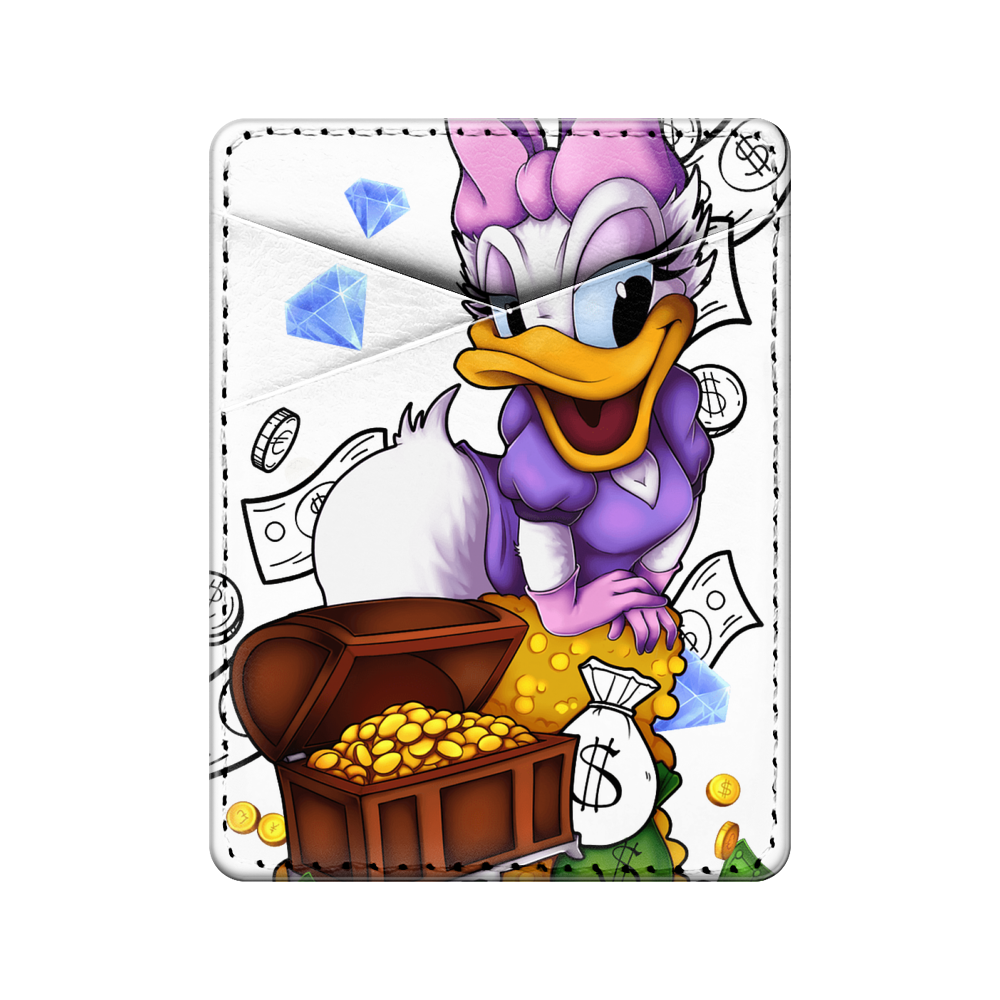 

Картхолдер унисекс Case Place KSHL-6 Rich Daisy Duck, Разноцветный, KSHL-6