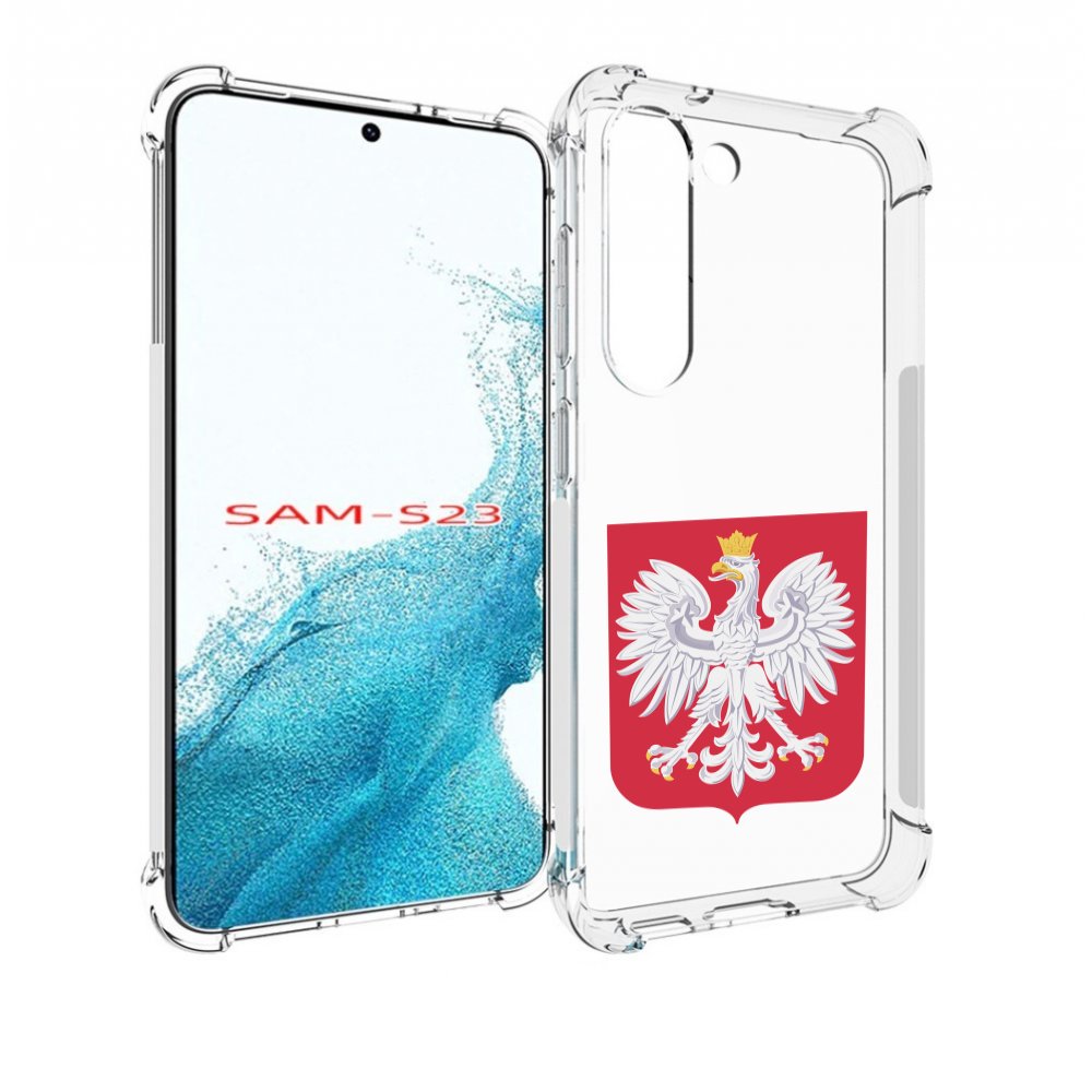 

Чехол MyPads герб-польши для Samsung Galaxy S23, Прозрачный, Tocco