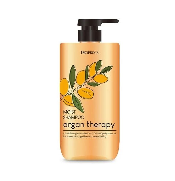 Шампунь для волос Deoproce Argan Therapy Moist Shampoo 1000 мл