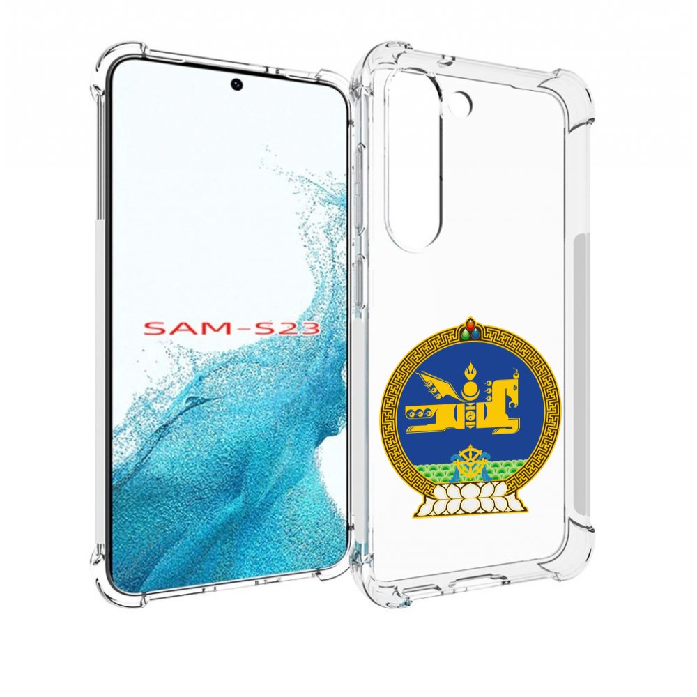 

Чехол MyPads герб-монголия для Samsung Galaxy S23, Прозрачный, Tocco