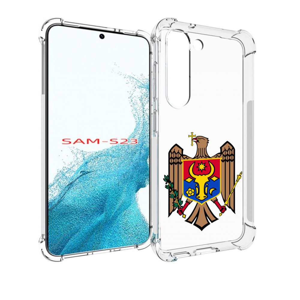 

Чехол MyPads герб-молдовы для Samsung Galaxy S23, Прозрачный, Tocco