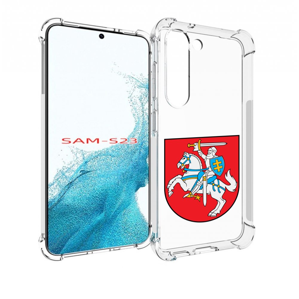 

Чехол MyPads герб-литва для Samsung Galaxy S23, Прозрачный, Tocco