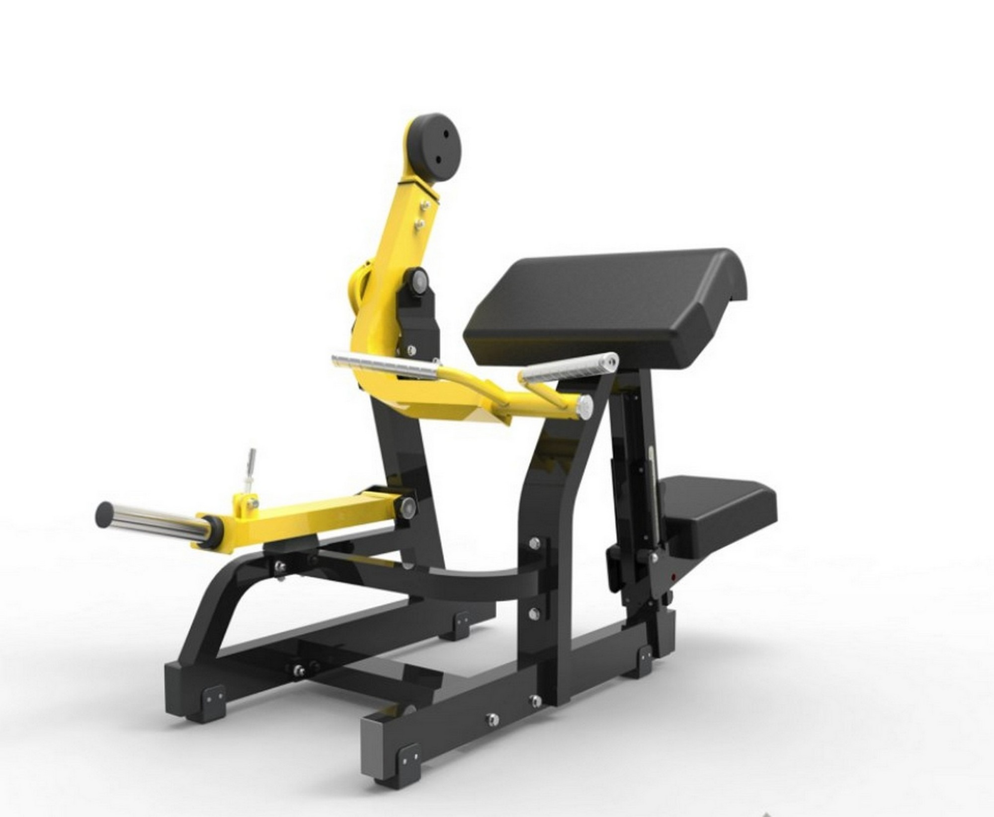 

Бицепс-машина сидя UltraGym UG-713, Желтый;черный, UG-713